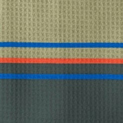 Sun Mountain Sonnenalp Mid-Stripe Golf Towel -CaddiesShack Sales Store Sonnenalp TOWELLODENMOSSINFERNOcopy