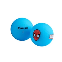 Volvik Marvel Character Golf Ball 4 Pack -CaddiesShack Sales Store Spider Man Ball