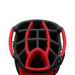 Srixon Premium Cart Bag 38 Srixon Premium Cart Bag -CaddiesShack Sales Store SrixonPremiumCartBags RedBlack3