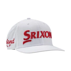 Srixon Tour Original Golf Hat -CaddiesShack Sales Store SrixonTourOriginal WhiteRed0