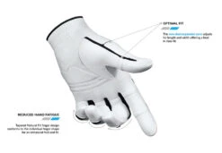 Bionic Golf Men's StableGrip 2.0 Glove - Gray -CaddiesShack Sales Store StableGrip2.0White3