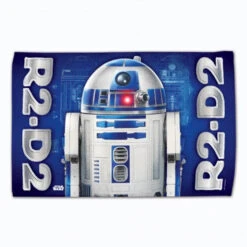 Star Wars Fan Towels 16" X 25" -CaddiesShack Sales Store Star Wars Fan towel 16x25 R2D2