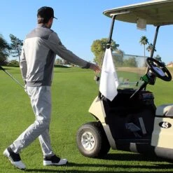 Monument Golf Stick It Magnetic Towels 14 Monument Golf Stick It Magnetic Towels -CaddiesShack Sales Store Stick It Towel White b