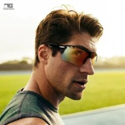 Tour Gear Gloss Black Interchangeable Sunglasses (with 5 Lense) -CaddiesShack Sales Store SunlgassesInterchangableLens 5