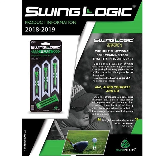 Swing Logic EFX Target And Alignment Tee System 1 Swing Logic EFX Target And Alignment Tee System