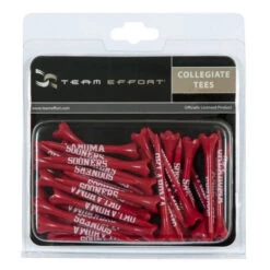 WinCraft Team Effort Collegiate Golf Tees 40 Pack -CaddiesShack Sales Store Tees Oklahoma