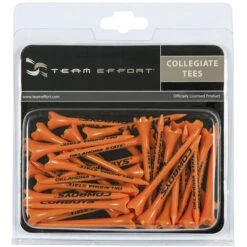 WinCraft Team Effort Collegiate Golf Tees 40 Pack -CaddiesShack Sales Store Tees Oklahoma State