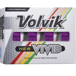 Volvik Vivid Matte Finish Golf Balls - Dozen 20 Volvik Vivid Matte Finish Golf Balls - Dozen -CaddiesShack Sales Store Vivid P
