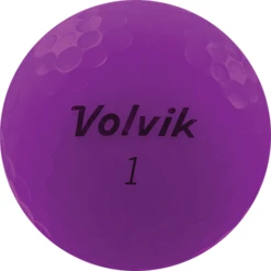 Volvik Vivid Matte Finish Golf Balls - Dozen 21 Volvik Vivid Matte Finish Golf Balls - Dozen -CaddiesShack Sales Store Vivid Purple