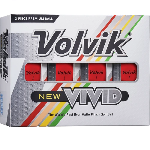 Volvik Vivid Matte Finish Golf Balls - Dozen 8 Volvik Vivid Matte Finish Golf Balls - Dozen - Image 8