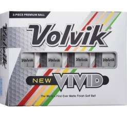 Volvik Vivid Matte Finish Golf Balls - Dozen 26 Volvik Vivid Matte Finish Golf Balls - Dozen -CaddiesShack Sales Store Vivid W