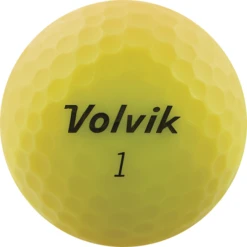 Volvik Vivid Matte Finish Golf Balls - Dozen 29 Volvik Vivid Matte Finish Golf Balls - Dozen -CaddiesShack Sales Store Vivid Yellow