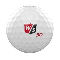 Wilson Staff 50 Elite Golf Balls -CaddiesShack Sales Store WGWP17900 2019 50 Elite White BallStamp