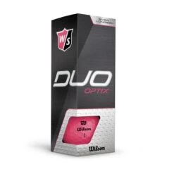 Wilson Staff 2020 Duo Soft Optix Golf Balls -CaddiesShack Sales Store WGWP509LO 6 Duo Optix 3 Ball Sleeve Pink.png.cq5dam.web .1200.1200