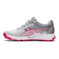 Asics Women's Gel-Course Ace Spikeless Golf Shoes -CaddiesShack Sales Store Women Gel Course Ace grey prink V1 lrg 4