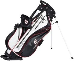 Tour Edge Exotics Xtreme 4 Stand Bags -CaddiesShack Sales Store Xtreme 4 Carry Bag Black White
