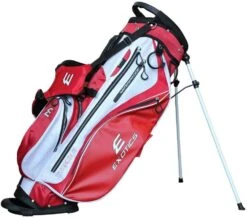 Tour Edge Exotics Xtreme 4 Stand Bags -CaddiesShack Sales Store Xtreme 4 Carry Bag Red White