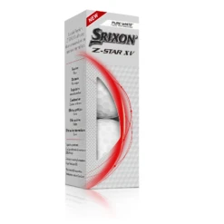 Srixon Z-Star XV Tour Golf Balls 26 Srixon Z-Star XV Tour Golf Balls -CaddiesShack Sales Store Z STARXV8 Sleeve PureWhite FLIP reflection