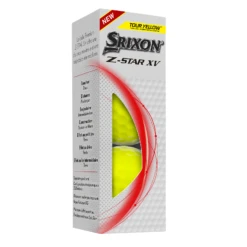 Srixon Z-Star XV Tour Golf Balls 27 Srixon Z-Star XV Tour Golf Balls -CaddiesShack Sales Store Z STARXV8 Sleeve TourYellow FLIP