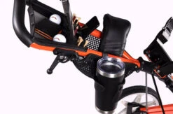 Sun Mountain V1R Push Cart -CaddiesShack Sales Store ZOOMCOMPARTMENTOPENED