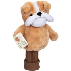 Club Hugger Golf 460CC Animal Clip On Headcover -CaddiesShack Sales Store bulldog
