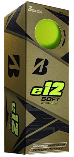 Bridgestone Golf E12 Soft Golf Balls 12 Bridgestone Golf E12 Soft Golf Balls -CaddiesShack Sales Store e12 Soft Matt Green Sleeve 9a71ebe0 47bf 4e36 9fb0 5307b4da7cf2