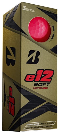 Bridgestone Golf E12 Soft Golf Balls 14 Bridgestone Golf E12 Soft Golf Balls -CaddiesShack Sales Store e12 Soft Matt Red Sleeve cadd919e 1c5f 4085 80f6 b373c9fb2f82