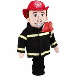 Creative Covers Human Characters Head Cover -CaddiesShack Sales Store fireman