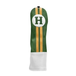 Sahara Retro Vintage Hybrid Headcovers -CaddiesShack Sales Store green yellow hc hybrid
