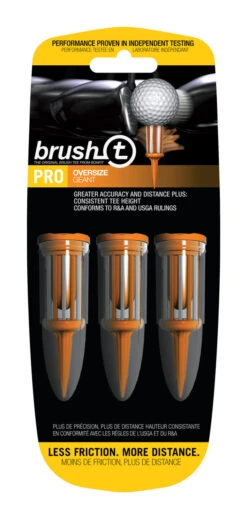 Brush-t Golf Original Brush Tees -CaddiesShack Sales Store orange