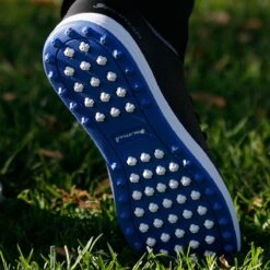 Orlimar Men's Spikeless Golf Shoes -CaddiesShack Sales Store orlimar black sole view 2 1