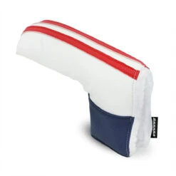 Sahara Retro Vintage Blade Putter Headcovers -CaddiesShack Sales Store retro putter hc red white blue