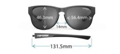 Tifosi Optics Smoove Sunglasses -CaddiesShack Sales Store smoove dims 553x249 1