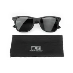 Tour Gear Polarized Sunglasses - Matte Black -CaddiesShack Sales Store tg120552 polarized sunglasses wipe cloth 2