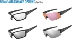 Tifosi Optics Pro Escalate SF Sunglasses Kit -CaddiesShack Sales Store tifosi pro escalate sf 237202 112