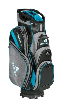 Tour Edge Exotics Xtreme 4 Cart Bags -CaddiesShack Sales Store xtremeblueplaidblack